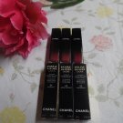 Chanel Rouge Allure Laque Liquid Lipstick Trio Set (64 Exigence, 65 Imperturbable & 66 Permanent)