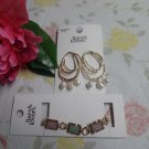 LIARS & LOVERS Earrings & Tennis Bracelet Set
