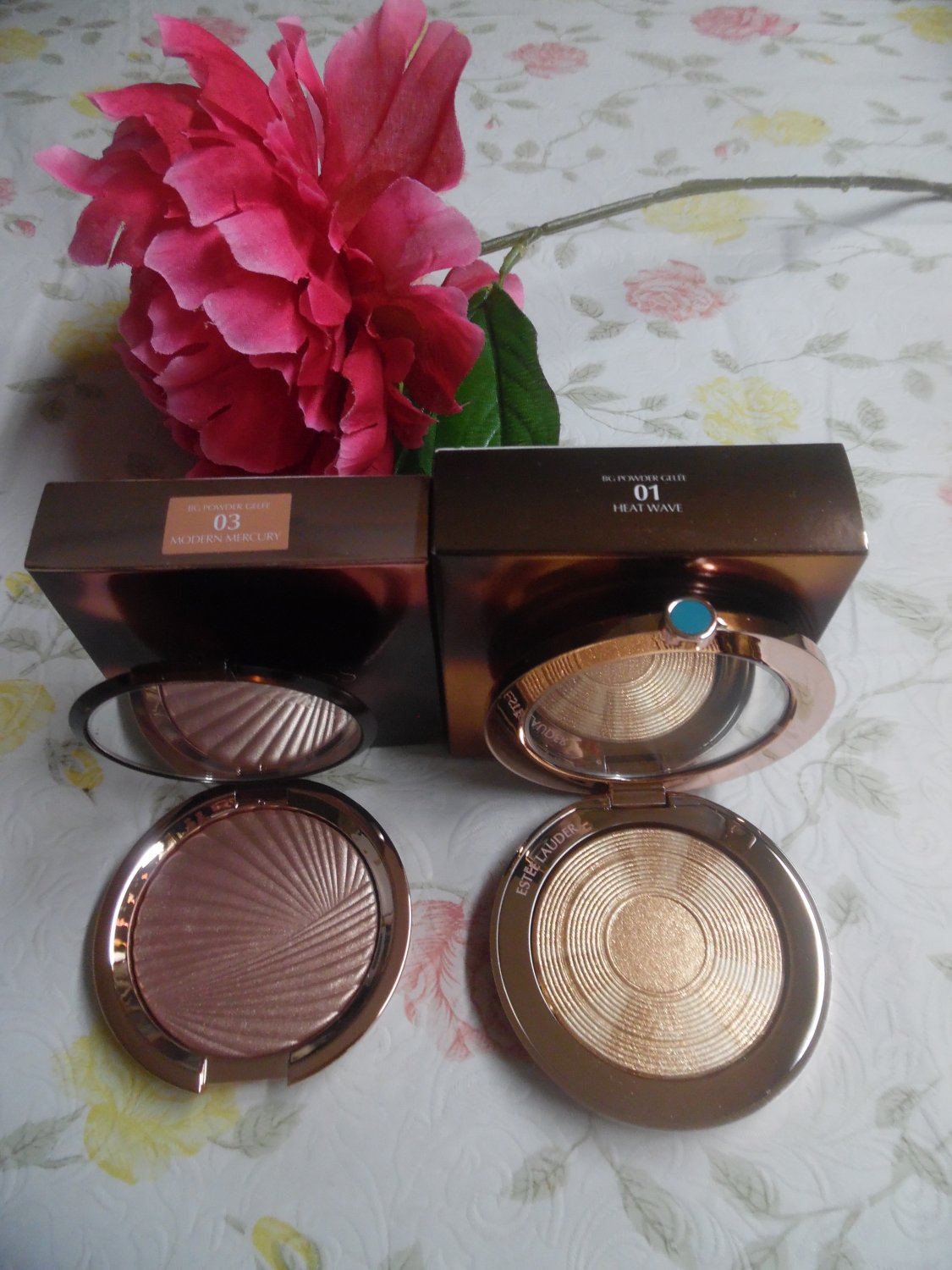 Estee Lauder Bronze Goddess Highlighting Powder Gelee Set 01 Heat
