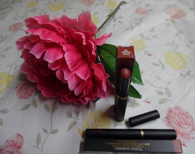 MAC Cosmetics Powder Kiss Velvet Blur Slim Stick-Peppery Pink  (Makeup,Lip,Lipstick)