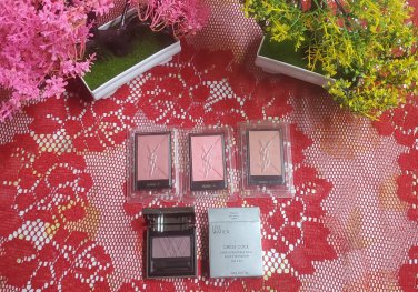 LISE WATIER Dress Code Solo Shadow Peplum And YSL Couture Blush Trio (#5,#6 & #9) Set