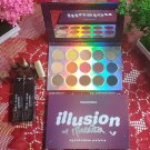 BOBBI BROWN Luxe Matte Lipstick Duo (64 & 827) And SHOPNICOLITA Illusion Eyeshadow Palette Set