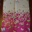 Long Chiffon Purple & White Butterfly Scarf  **** SC103