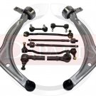 New Front Rear Suspension Steering Kit Control Arms Sway Bar Links Both Sides