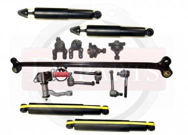 PATHFINDER New Front Rear Suspension Steering Kit Tie Rod Ends Shock Absorbers