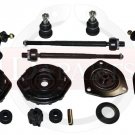 New Front Rear Suspension Steering Kit Ball Joints Tie Rod Ends Sway Bar Links