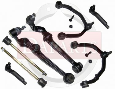 1993 LINCOLN Mark VIII Steering Parts Inner Outer Tie Rods Ends Upper Lower Arms