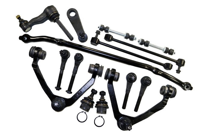 2002 Ford Expedition Suspension Steering Parts Tie Rods Arms Center ...