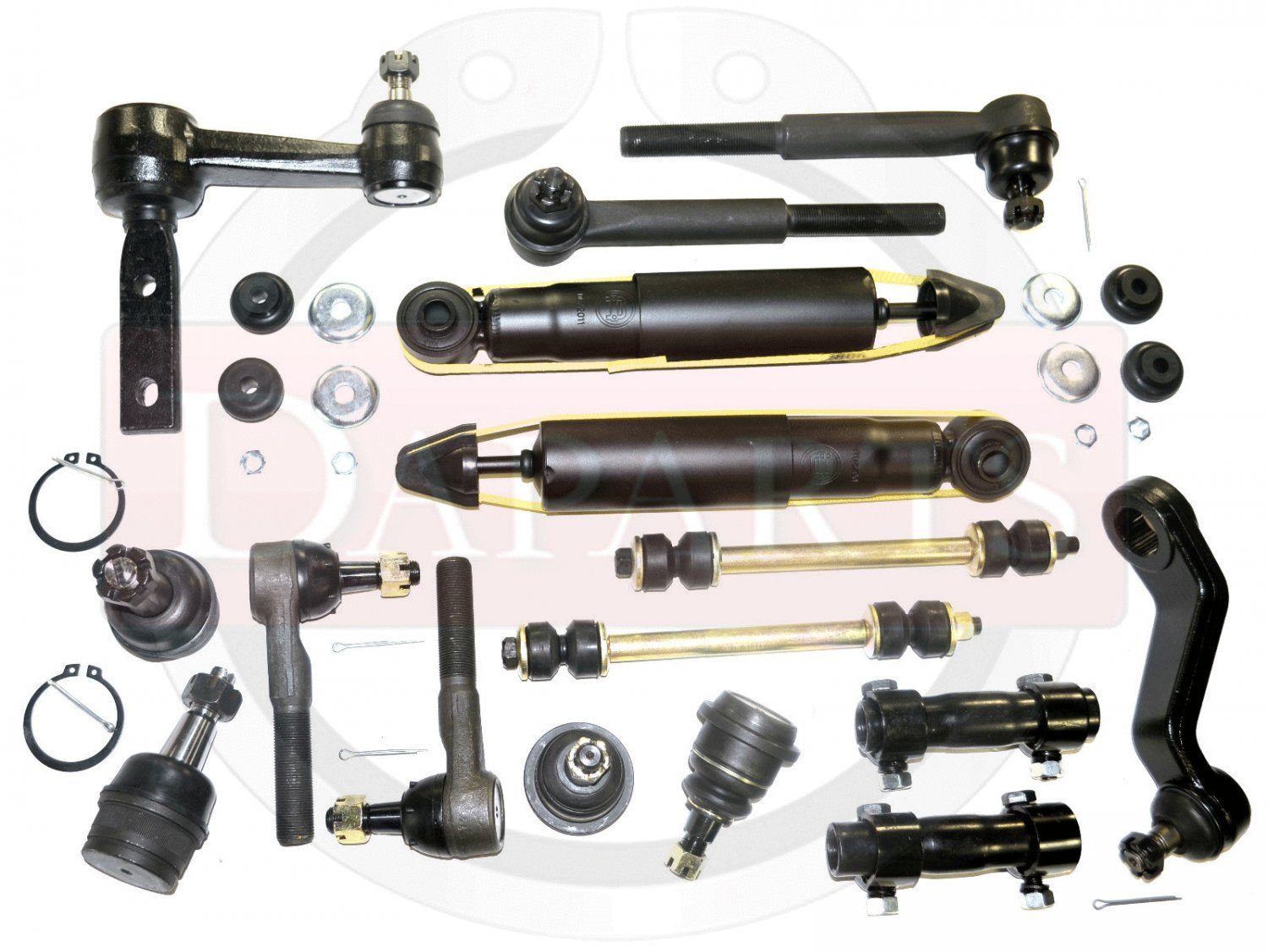 1996 Dodge Ram 1500 K7201 Suspension Ball Joint Shocks Absorbers Pitman Arm New