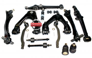 CONTROL ARMS WITH BALL JOINTS BUSHINGS REAR UPPER LOWER SWAY BAR LINKS RACK ENDS