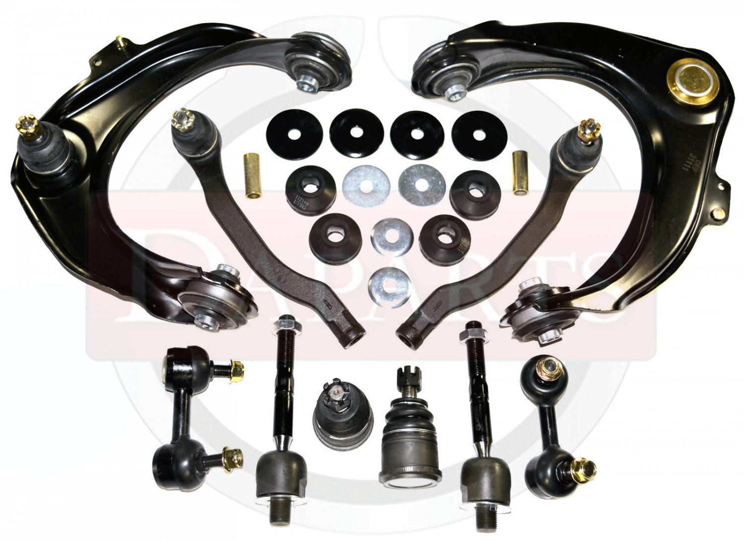 2002 Acura CL Suspension Lower Upper Arms Ends Stabilizer Linkages