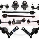 Toyota Corolla Front Suspension Steering Kit Tie Rod Ends Ball Joints Both Sides