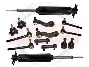 2000 Chevrolet C2500 Rront Suspension Steering Kit Shock Absorbers Ball Joints