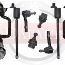 2 Upper Control Arm W Balls  Mountaineer Inner Outer Tie Rod Ends Explorer 4.0L
