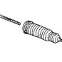 1 Inner 1 Outer Steering Tie Rod End With Boot Inluded Ford Mustang 2005 To 2010
