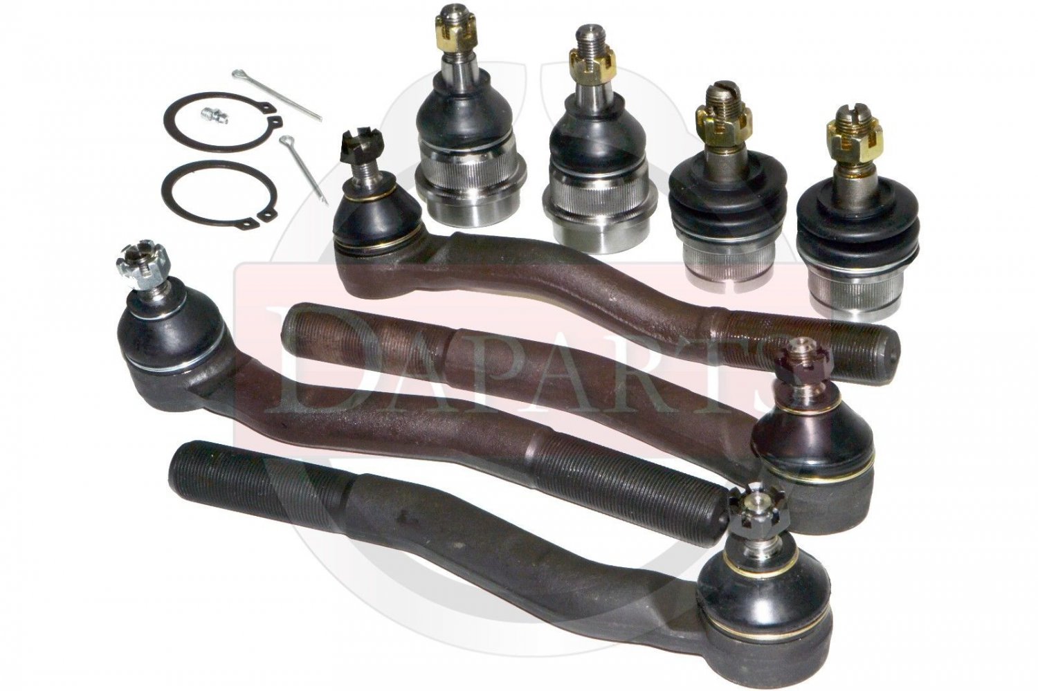 2002 JEEP Grand Cherokee Inner Outer Tie Rod Ends Upper Lower Ball