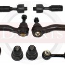 SUSPENSION KIT UPPER LOWER BALL JOINTS INNER OUTER RACK ENDS SWAY BAR LINKAGES