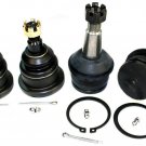 2 LOWER 2 UPPER ARM ENDS DODGE RAM 1500 4X2 1997 1998 1999 SUSPENSION COMPONENTS