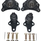 89-95 Toyota Pickup Suspension Ball Joint 2 Front Lower 2 Upper Repair RH & LH