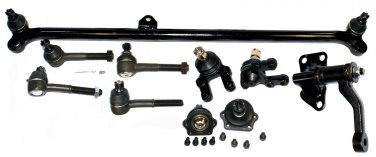 STEERING KIT COMPONENTS CENTER LINK UPPER LOWER BALL JOINT IDLER ARM CHASSIS
