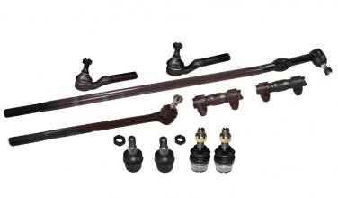 New Front Inner Outer Steering Tie Rod Ends Suspension Upper Lower Ball Joints