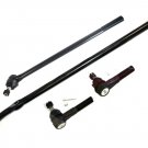 4x4 Ford Bronco Steering Set Inner Outer Tie Rods Rack Ends Center Link Drag End