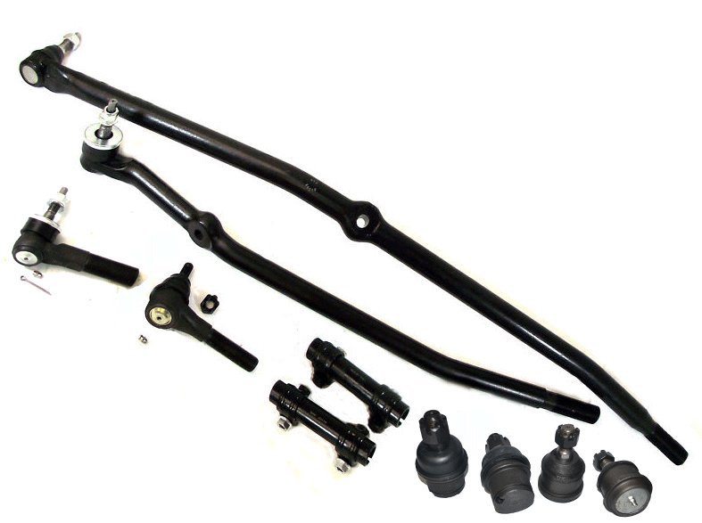 0308 Dodge Ram 2500 Center Link Kit Tie Rod End Adjusting Ball Joint RH & LH