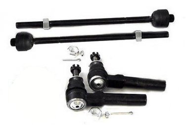 STEERING SYSTEM 2 INNER 2 OUTER TIE ROD ENDS VENTURE