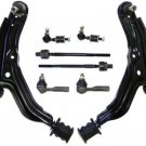 FITS Sentra Front Steering Suspension Kit Control Arms Rack Ends Inner & Outer New
