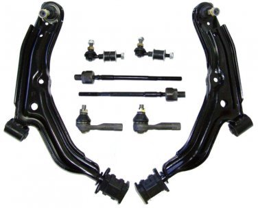FITS Sentra Front Steering Suspension Kit Control Arms Rack Ends Inner & Outer New