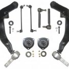 For Nissan Murano Steering Suspension Kit Control Arm Strut Mount Tie Rod End Sway Bar Link
