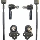 Suspension Steering Kit Tie Rod Ends Ball Joints Front Lower Replacement RH & LH