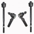 2004 Chevrolet Colorado Steering Tie Rod End 2 Outer 2 Inner Rack End New