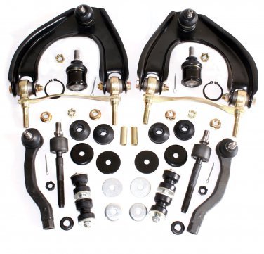 Upper Control Arms Strut Mount Bushing Kit Rack Ends Stabilizer Bar Ball Joints