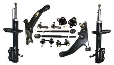 2002 Toyota Corolla Suspension Control Arm Strut Assembly Rack End Sway Bar Link