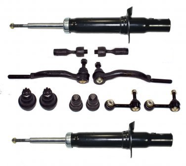 2007 Isuzu Ascender Suspension Kit Strut Assembly Rack End Ball Joint Sway Bar
