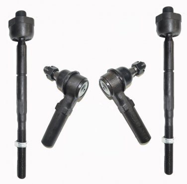 2005 GMC Canyon Steering Parts Tie Rod End 2 Front Inner 2 Outer High Quality