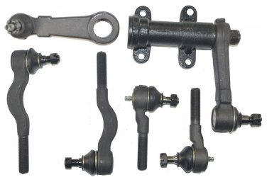 4WD 1996 Steering Kit Idler & Pitman Arm Rack End 2 Inner 2 Outer Replacement
