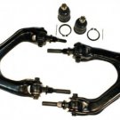 PAIR UPPER CONTROL ARMS 2 LOWER BALL JOINTS W/ BUSHINGS