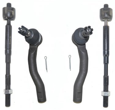 2005 Toyota Corolla Front 2 Inner Steering Tie Rod End 2 Outer Auto Repair New