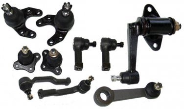 LOWER UPPER BALL JOINTS INNER OUTER RACK ENDS PITMAN IDLER ARM MAZDA 1991 1993