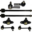 2 INNER 2OUTER TIR RODS 2 LOWER BALL JOINTS 2 REAR SWAY BAR LINKS RIGHT LEFT