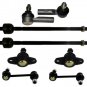 2 INNER 2OUTER TIR RODS 2 LOWER BALL JOINTS 2 REAR SWAY BAR LINKS RIGHT LEFT