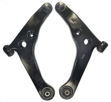 SET 2 FRONT CONTROL ARMS RIGHT LEFT SUSPENSION SECTION 2.0L LANCER  2002 2006