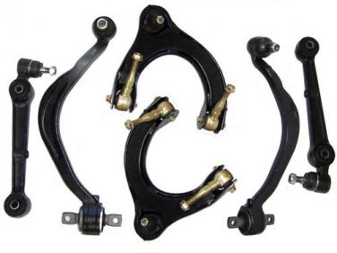 GALANT SUSPENSION PARTS 2.4L LOWER UPPER CONTROL ARMS SET 6 PIECES WISHBONES