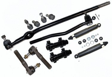 1990 BRONCO II Front Suspension Parts Drag Link Tie Rods Ends Upper Lower Balls