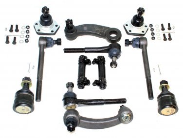 GMC G3500 STEERING KIT TIE RODS LINKAGES PITMAN IDLER ARM UPPER LOWER BALL JOINT