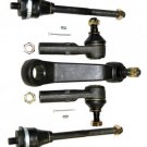 Steering Repair Kit Tie Rods Linkages Inner Outer Ends Dodge 4wd Pitman arm