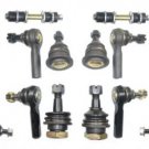 Xterra Suspension Steering Kit Tie Rod Ends Ball Joints Sway Bar Links RH & LH