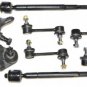 2002 Toyota Corolla Suspension Components Front Rear Stabilizer Bars Balls Ends